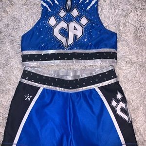Cheer athletics zipper practice wear